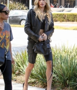 hailey-baldwin-October-17-Out-in-Beverly-Hills-black-leather-outfit-shorts-bikers-pumps-heels-.jpg