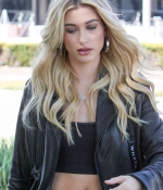 hailey-baldwin-October-17-Out-in-Beverly-Hills-black-leather-outfit-shorts-bikers-pumps-heels-5.jpg